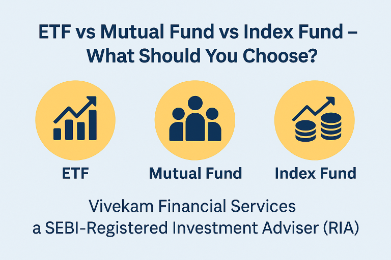 Mf's Vs ETF's Vs Index Funds