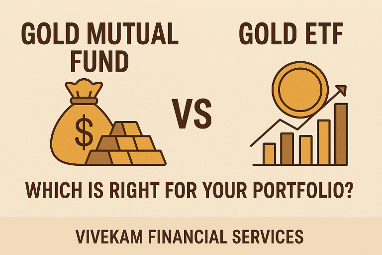 Gold Mutual Fund vs Gold ETF