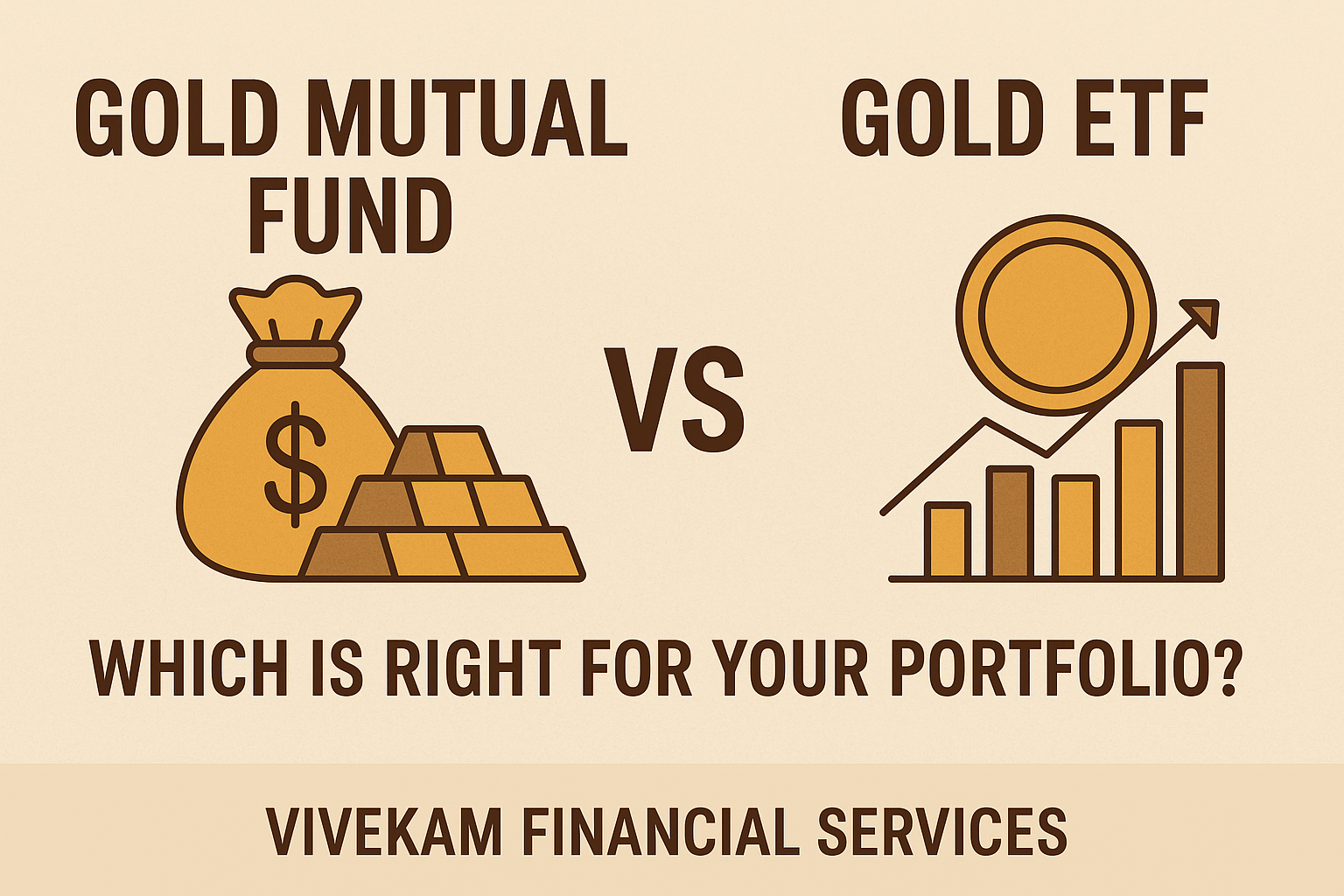 Gold Mutual Fund vs Gold ETF